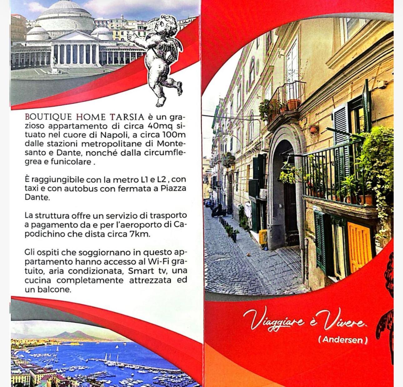 Boutique Home Tarsia- A 2 Minuti Da Piazza Dante E Metro Montesanto Naples Exterior photo